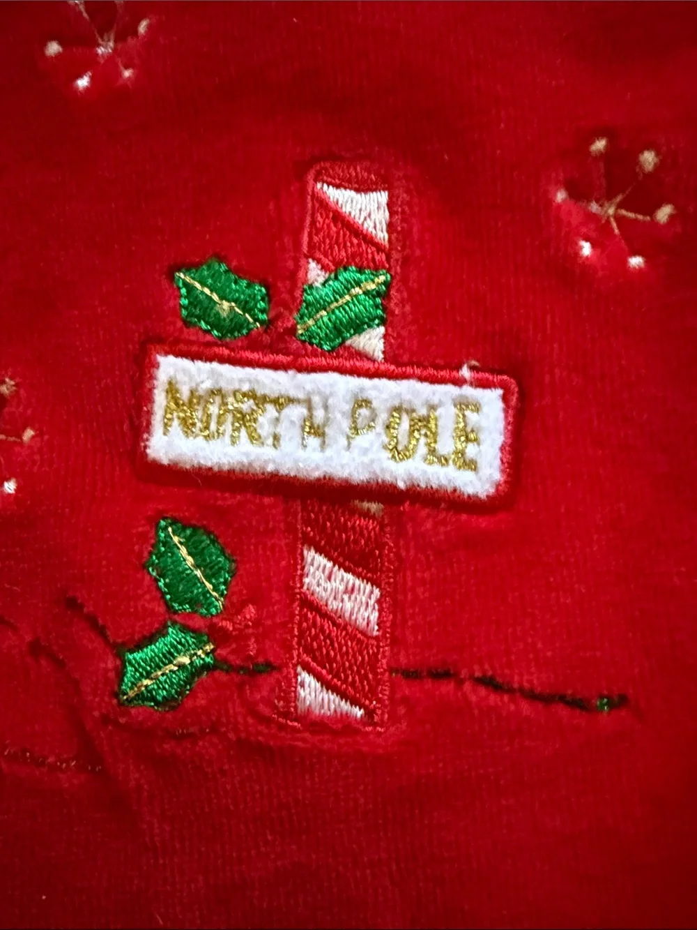 Carter's Red Green Christmas Baby Pajama Sleeper